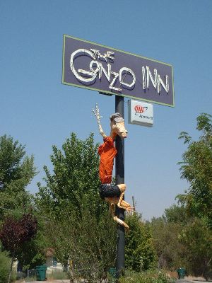 Gonzo Inn Sign